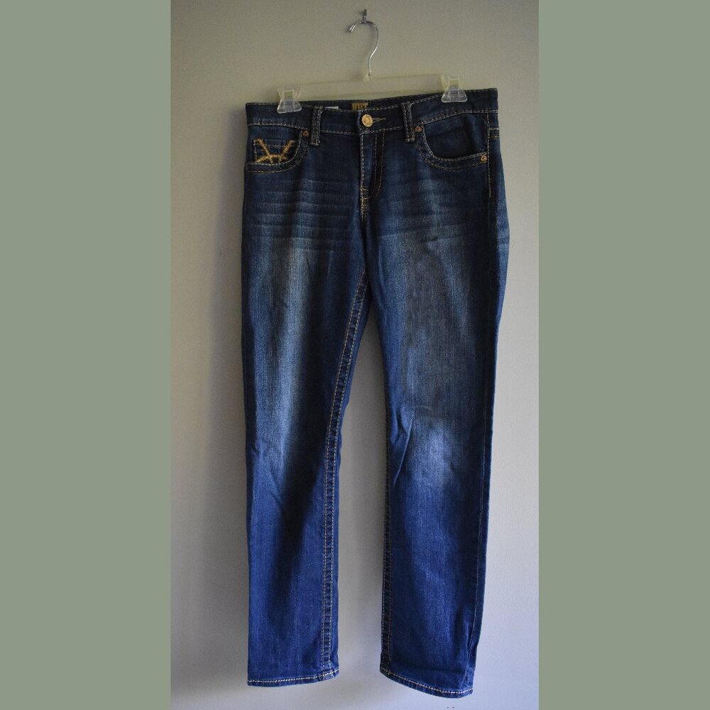 Kut from the Kloth Stevie Straight Leg Dark Wash Jeans